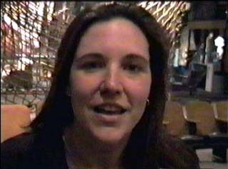 Cathy speaks about Charybdis 
- video image from an interview by Madeline Schwartz